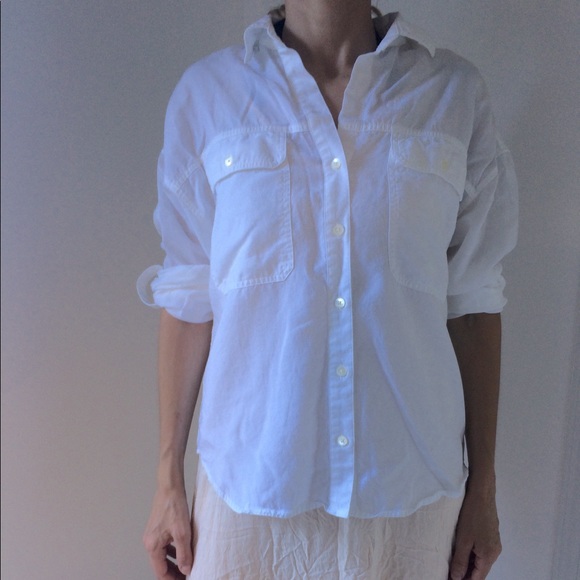 ARITZIA | Group Babaton Utility Button Up Shirt - Picture 10 of 14